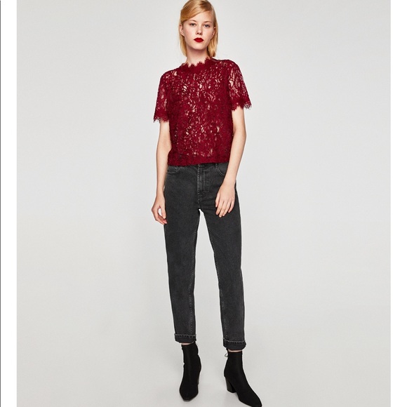 Zara Lace Top - Picture 2 of 8